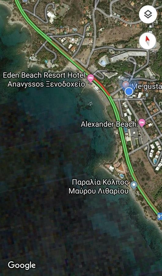 New Seafront Studio Vendégház Anáviszosz Kültér fotó